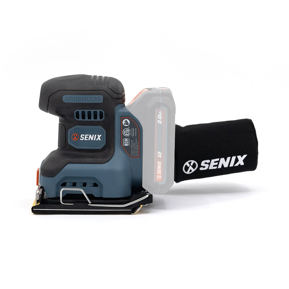 Senix X2 18V Brushless Sheet Sander Skin