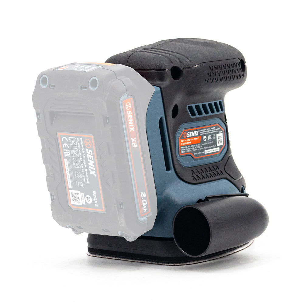 Senix X2 18V Brushless Detail Sander Skin