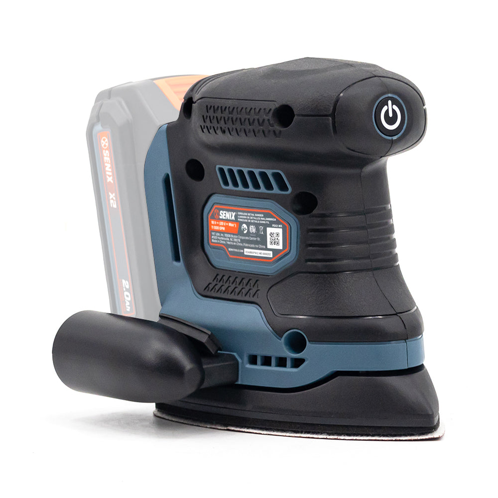 Senix X2 18V Brushless Detail Sander Skin
