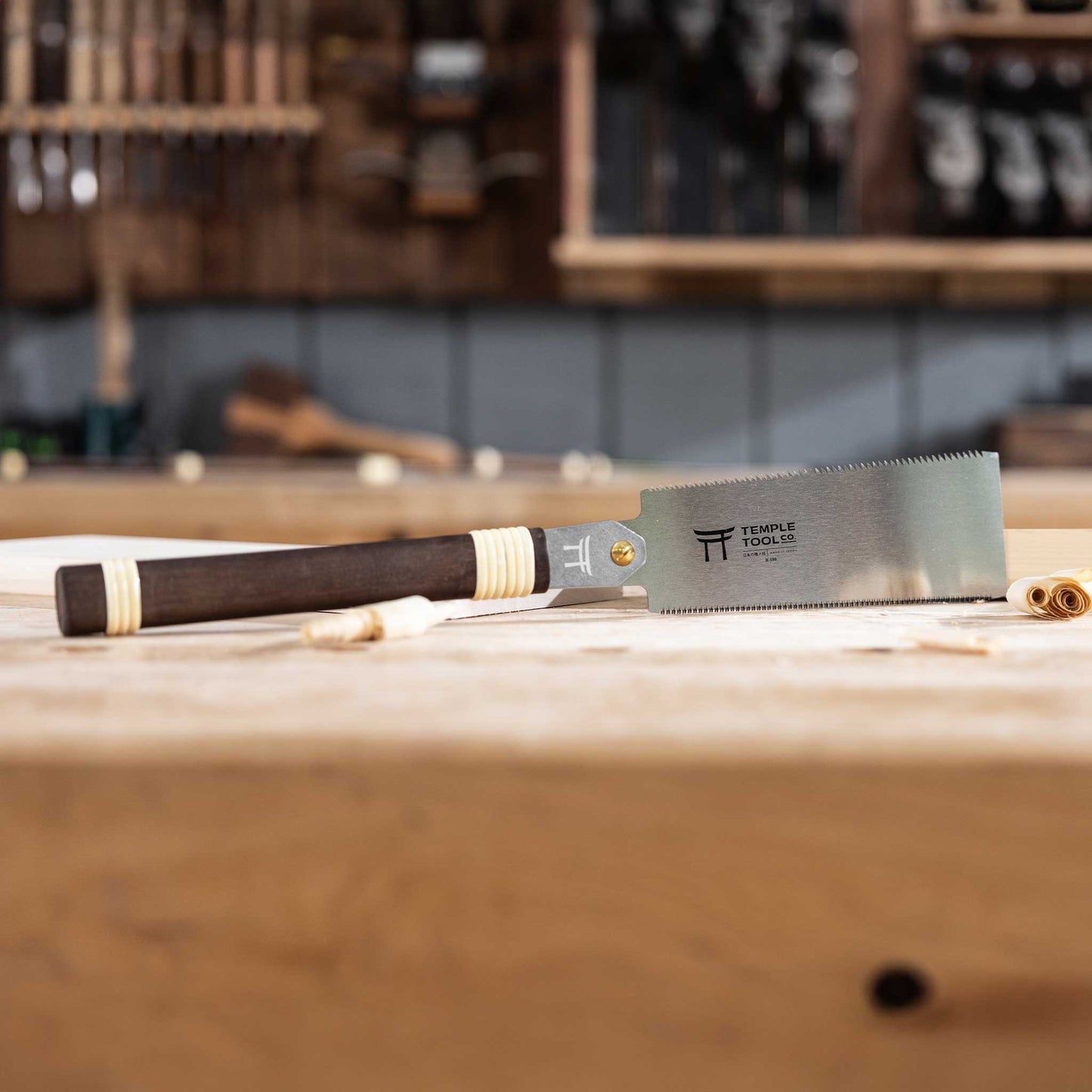 Temple Tool Co Japanese Ryoba Pull Saw | Double Edge | 180mm