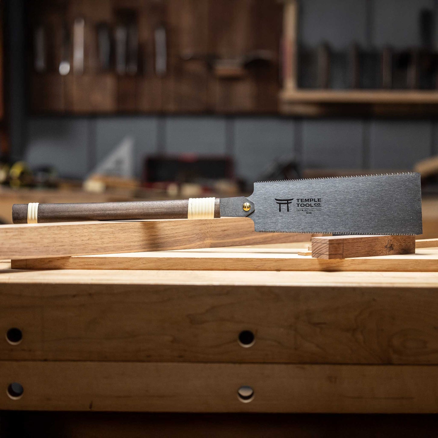 Temple Tool Co Japanese Ryoba Pull Saw | Double Edge | 240mm