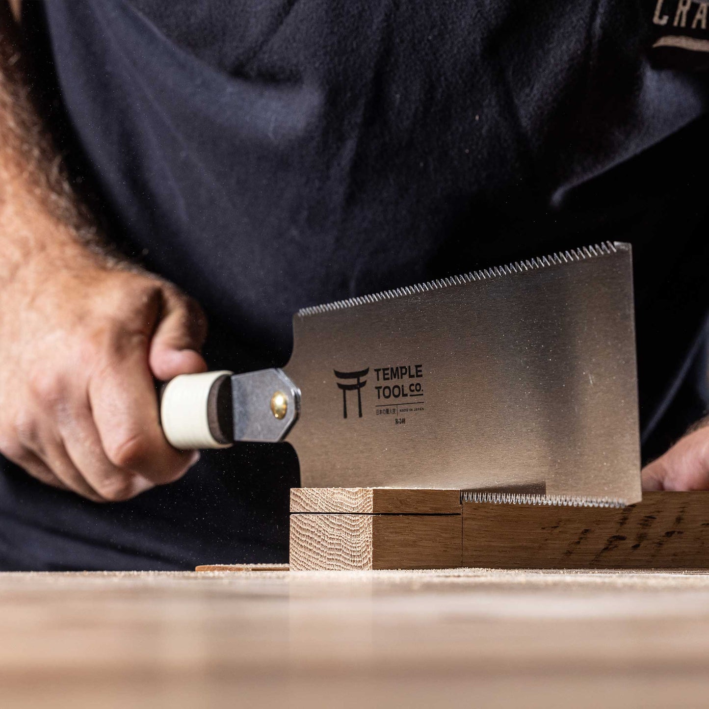 Temple Tool Co Japanese Ryoba Pull Saw | Double Edge | 240mm