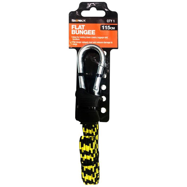Bremick™ Flat Bungee Cord 115cm - Single