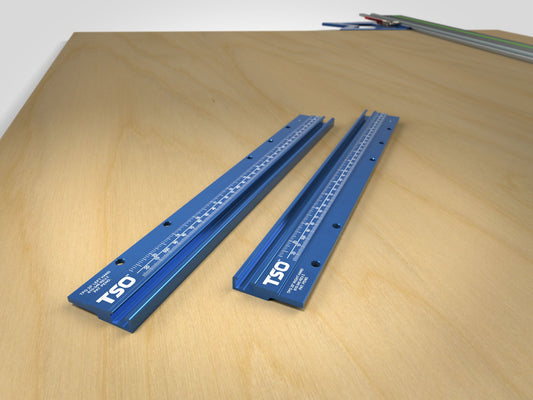 TSO Products 20"/508mm T-tracks for TPG Parallel Guide System (Tracks Only)