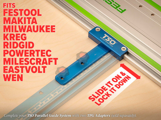 TSO Products TPG Adapter (Slide On v2) for TPG Parallel Guide System