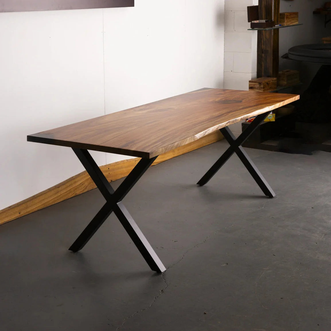 Cross Dining Table Legs 660x660x710mm - 50x50mm