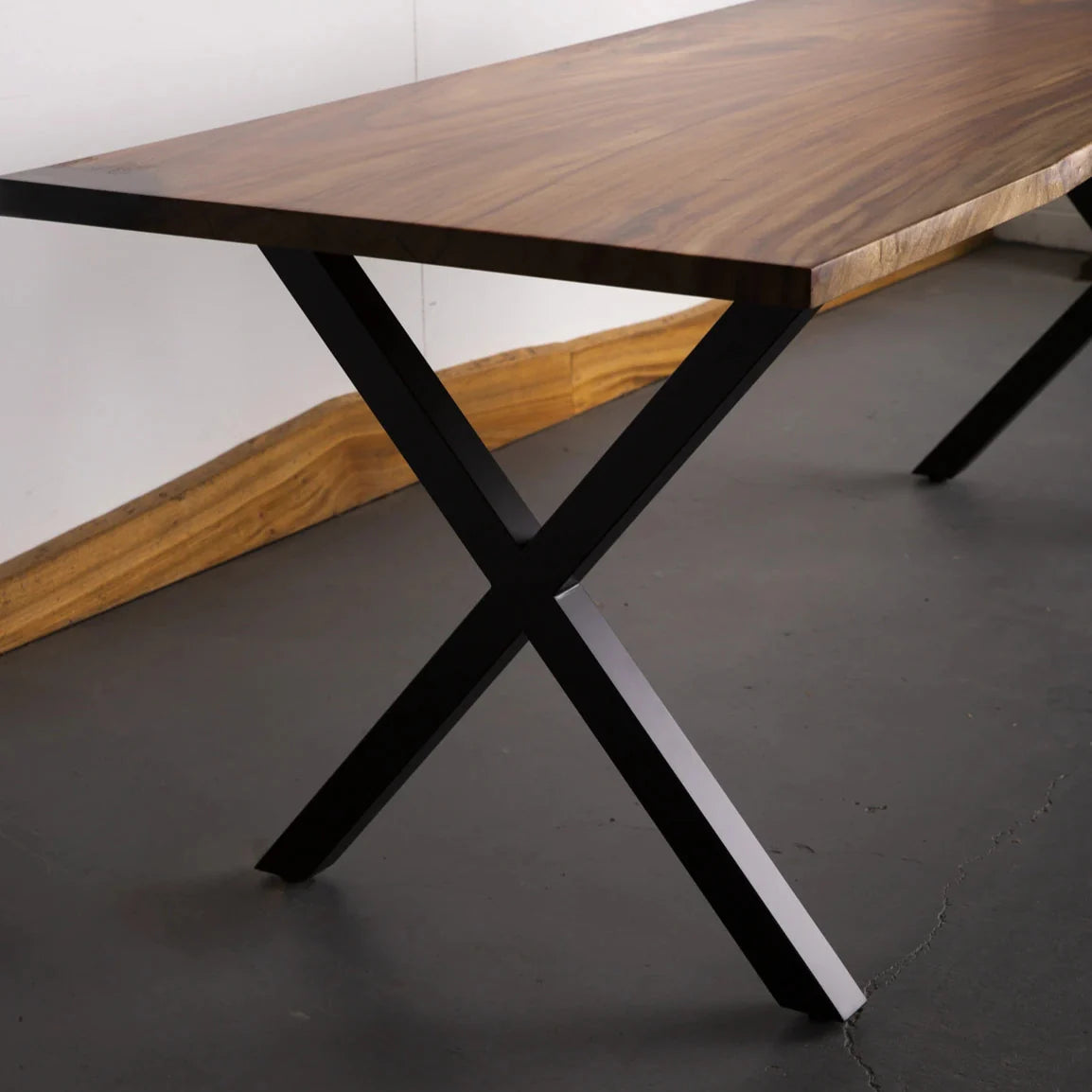 Cross Dining Table Legs 660x660x710mm - 50x50mm