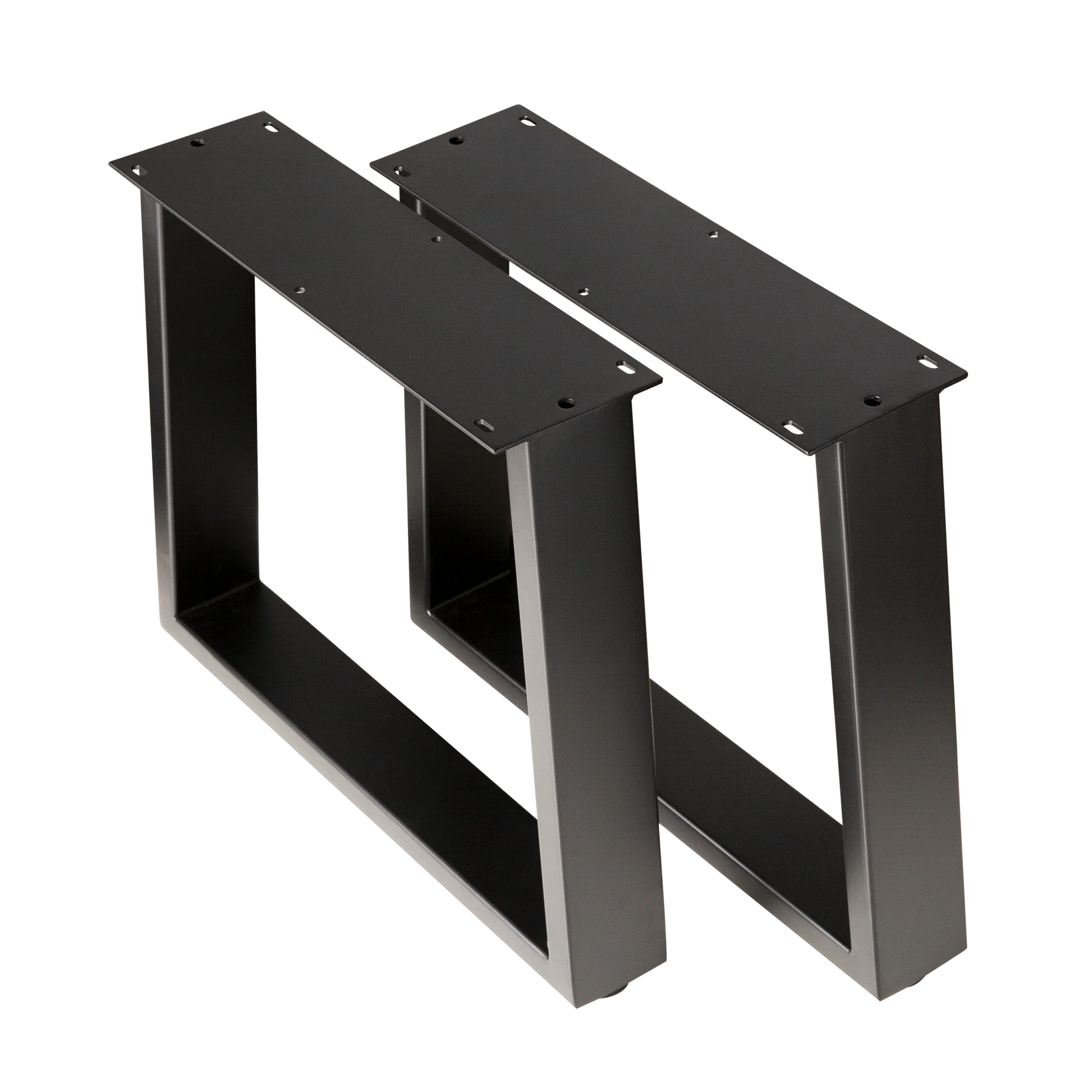 Trapezoid Coffee Table Legs Wide Bottom 430x500x410mm - 75x25mm