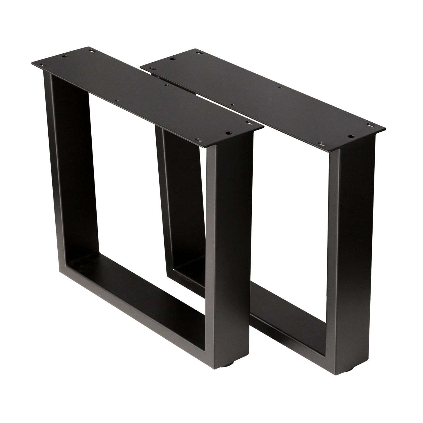 Trapezoid Coffee Table Legs Wide Top 460x430x410mm - 75x25mm