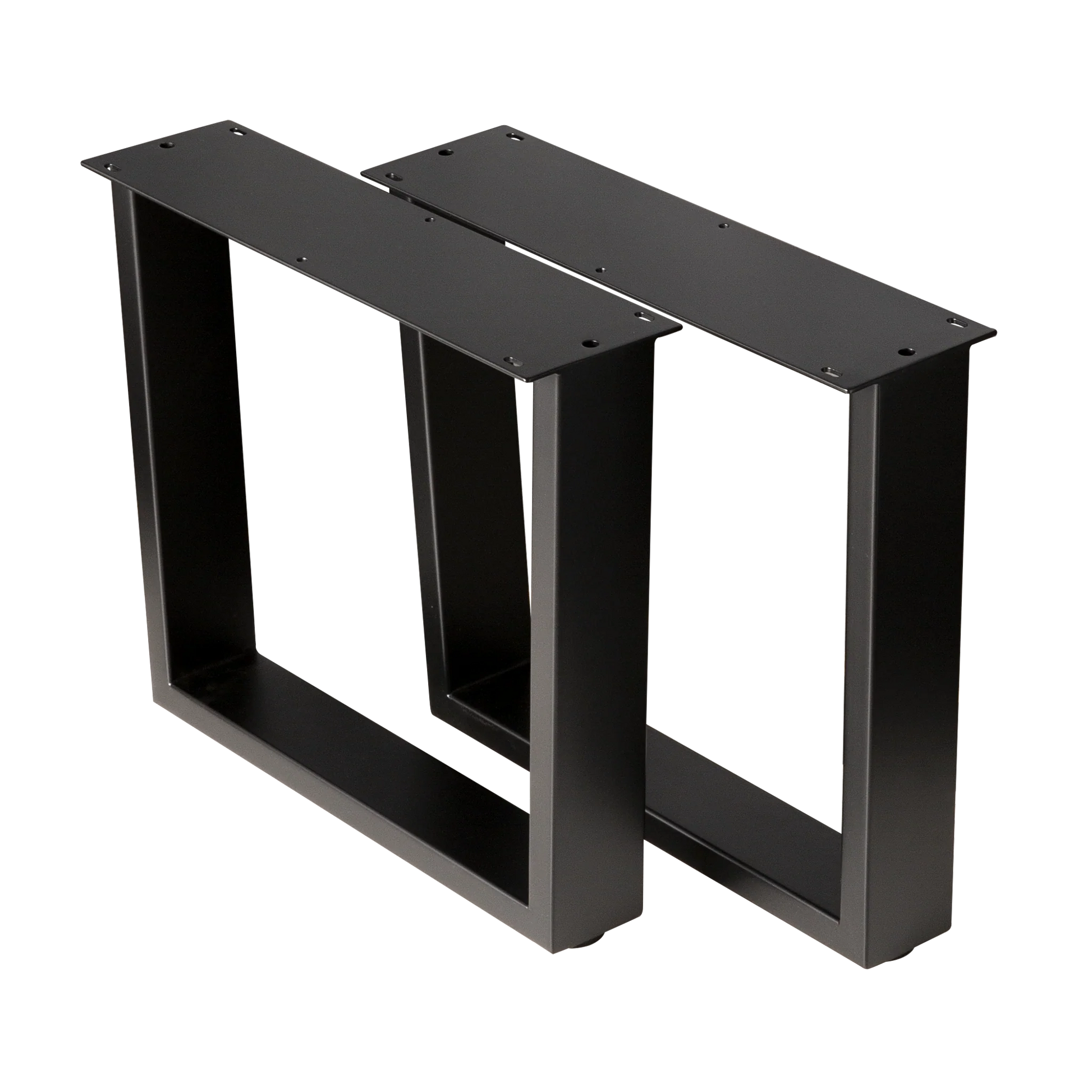Trapezoid Coffee Table Legs Wide Top 460x430x410mm - 75x25mm