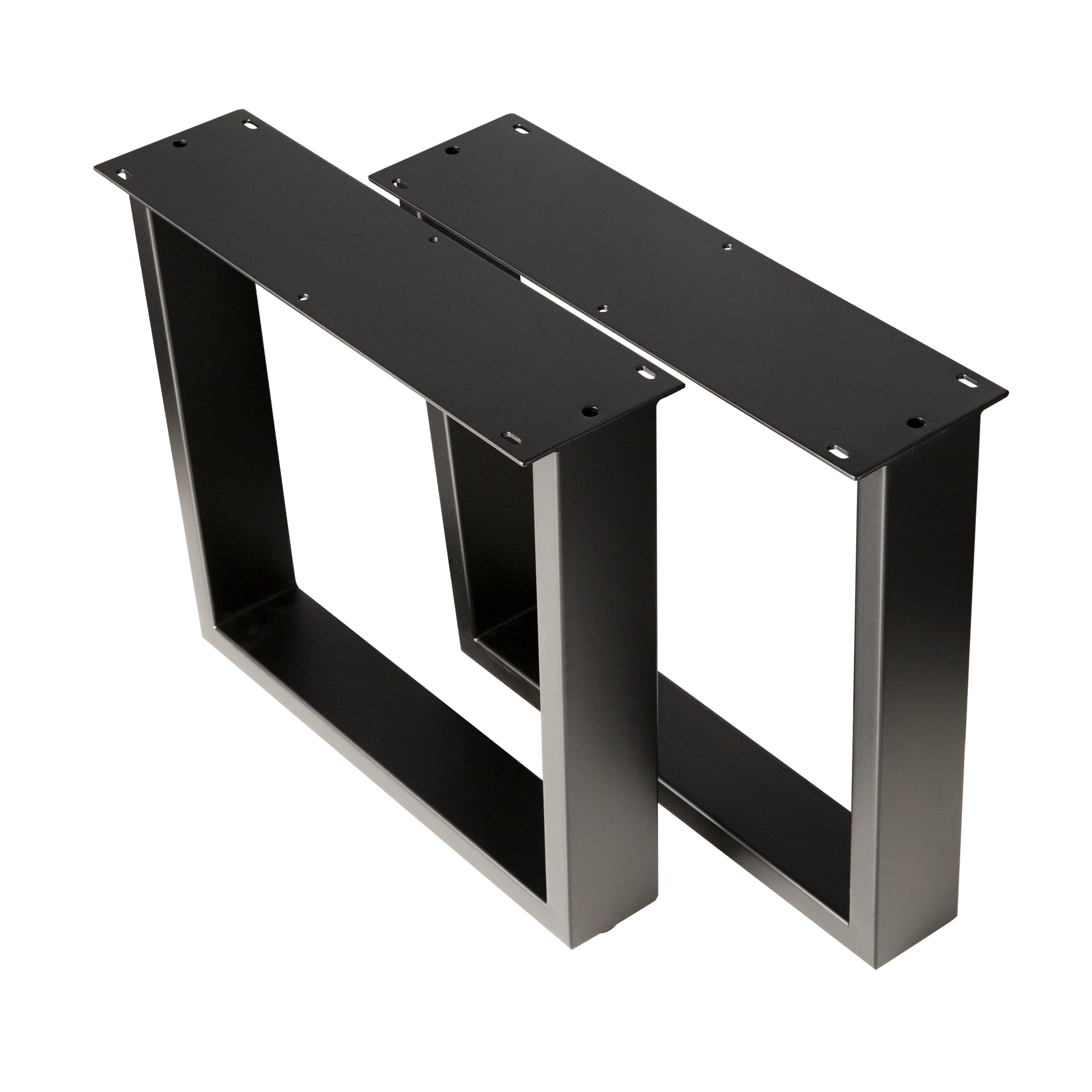 Trapezoid Coffee Table Legs Wide Top 460x430x410mm - 75x25mm