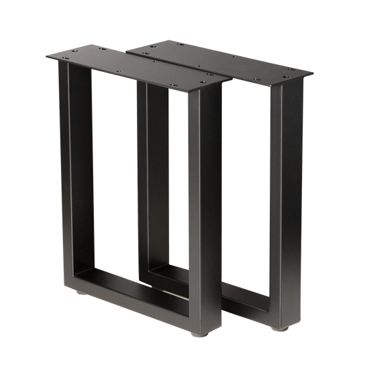 U Shape Bench Legs 310x310x410mm - 50x25mm