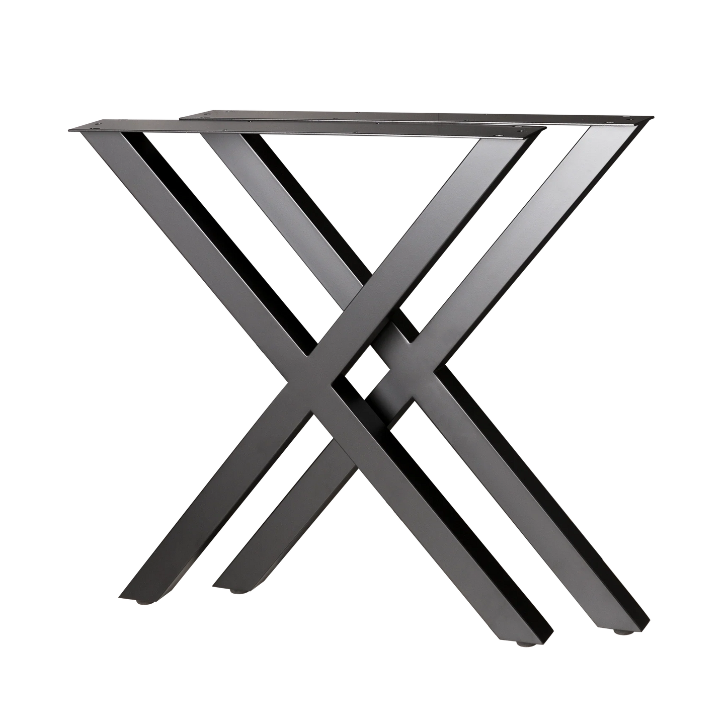 Cross Dining Table Legs 660x660x710mm - 50x50mm