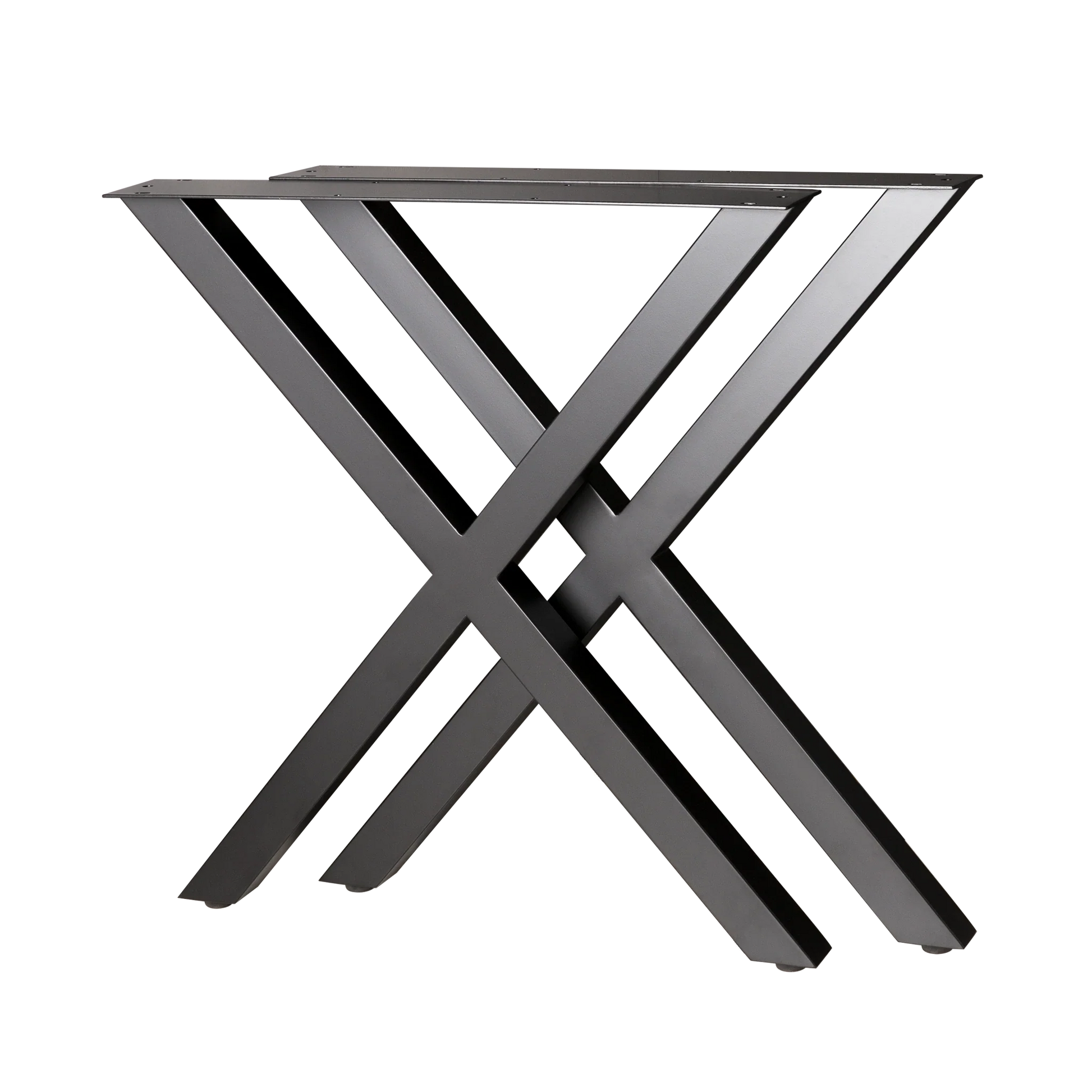 Cross Dining Table Legs 660x660x710mm - 50x50mm