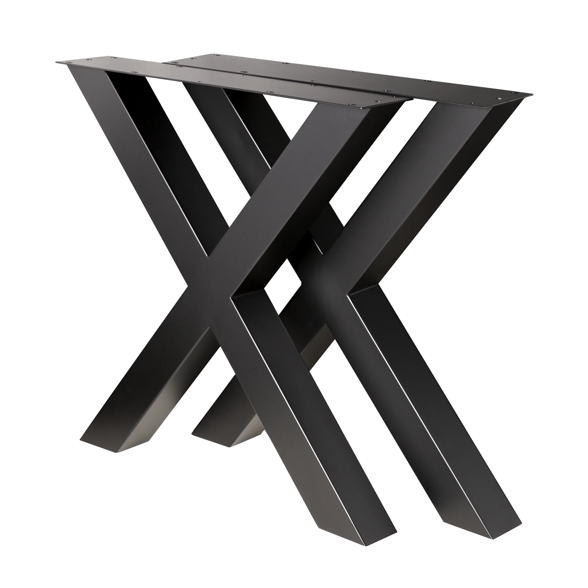 Cross Dining Table Legs Heavy Duty 710x710x710mm - 80x80mm