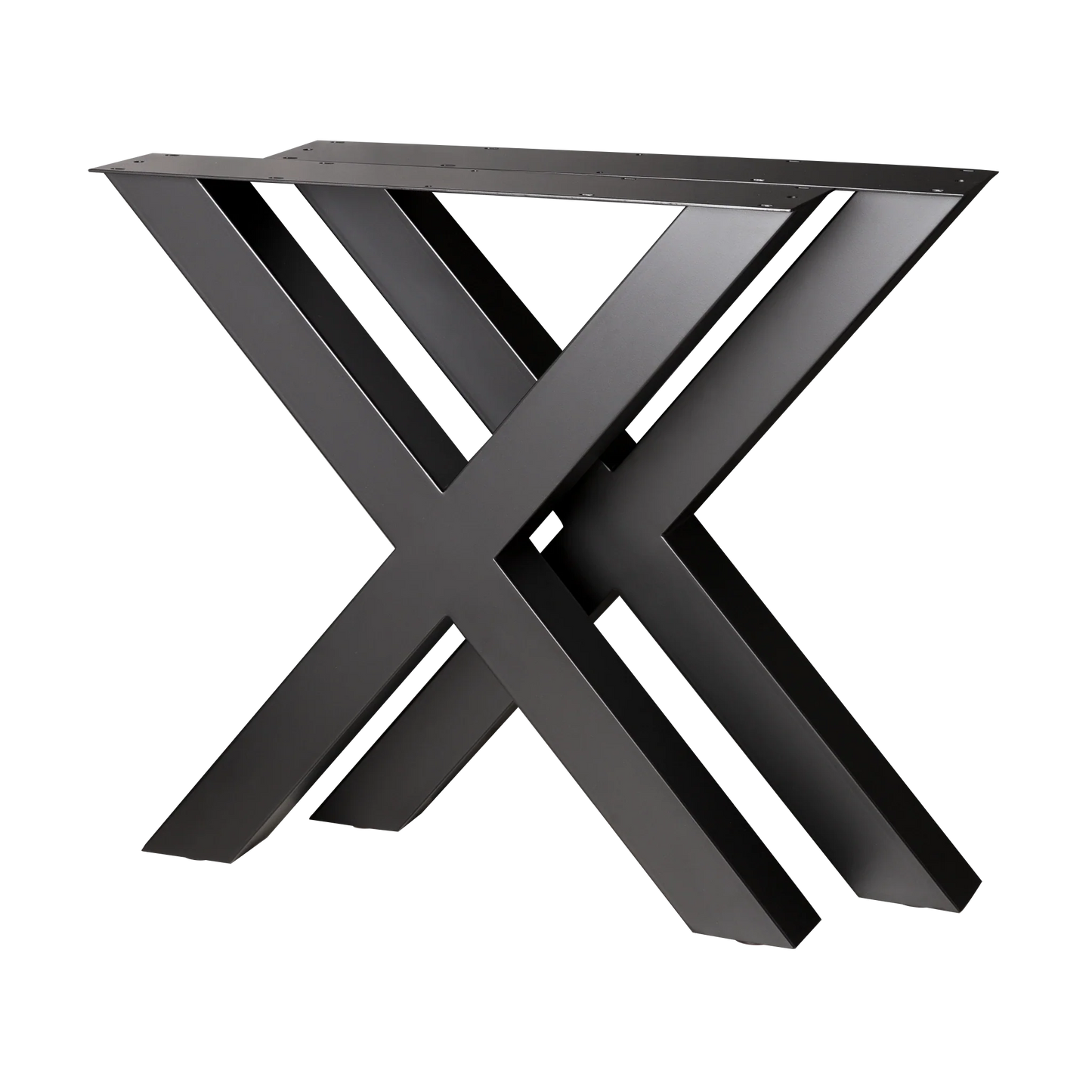 Cross Dining Table Legs Heavy Duty 710x710x710mm - 80x80mm