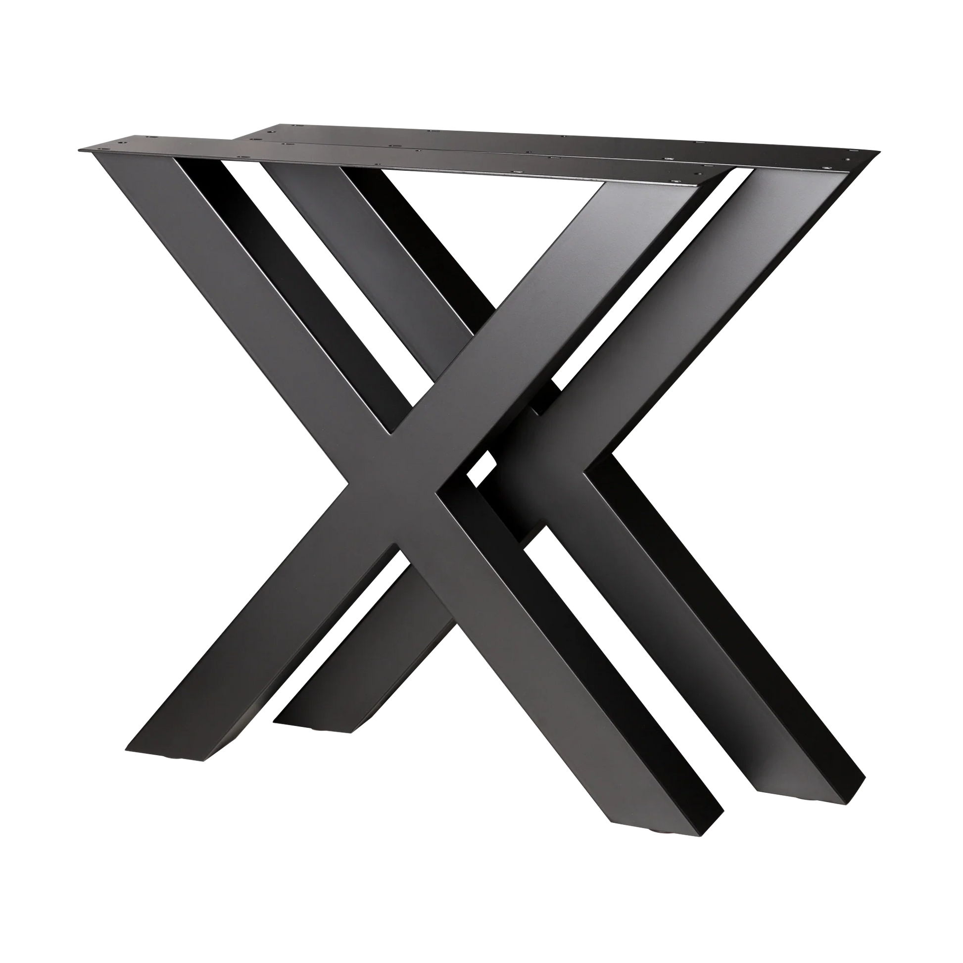 Cross Dining Table Legs Heavy Duty 710x710x710mm - 80x80mm