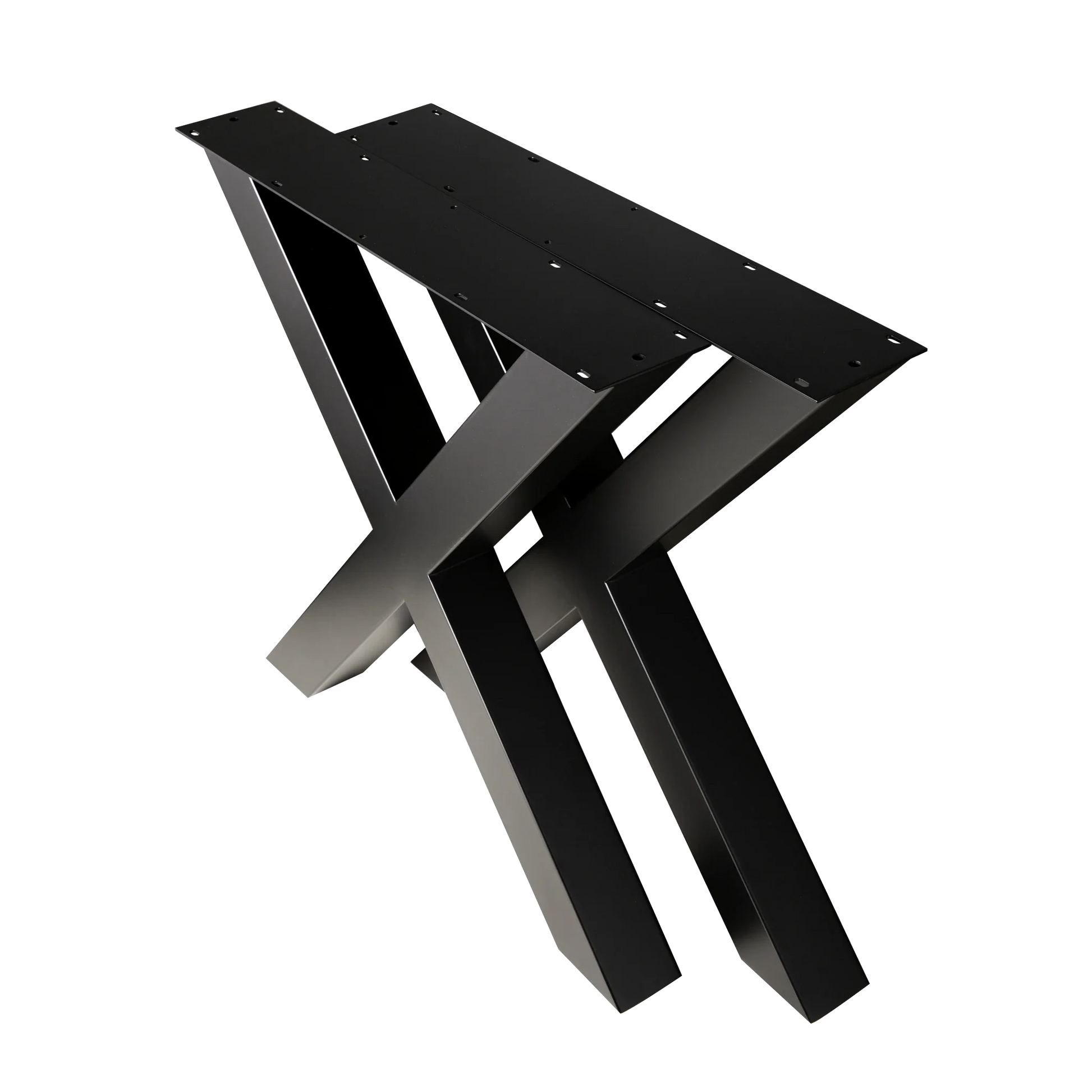 Cross Dining Table Legs Heavy Duty 710x710x710mm - 80x80mm