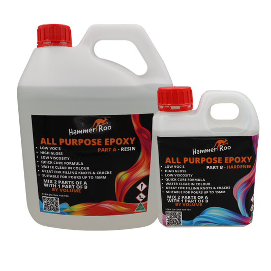 Hammer Roo All Purpose Epoxy Resin | 3L