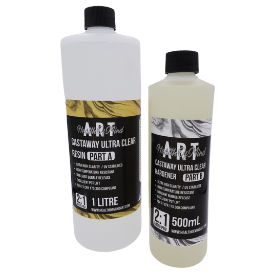 Cast Away Ultra Clear Resin 15L | Health of Mind