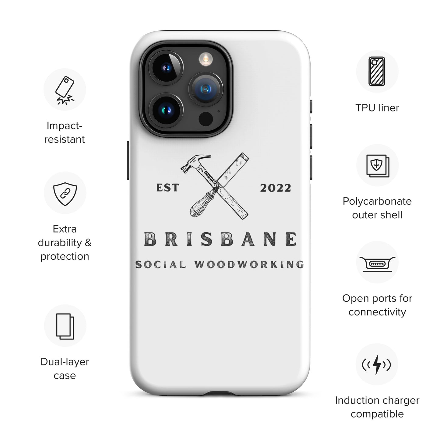 Brisbane Social Woodworking - Iphone Case