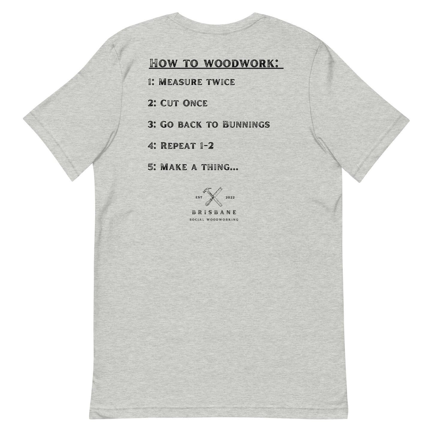 How To Woodwork - Unisex T-shirt