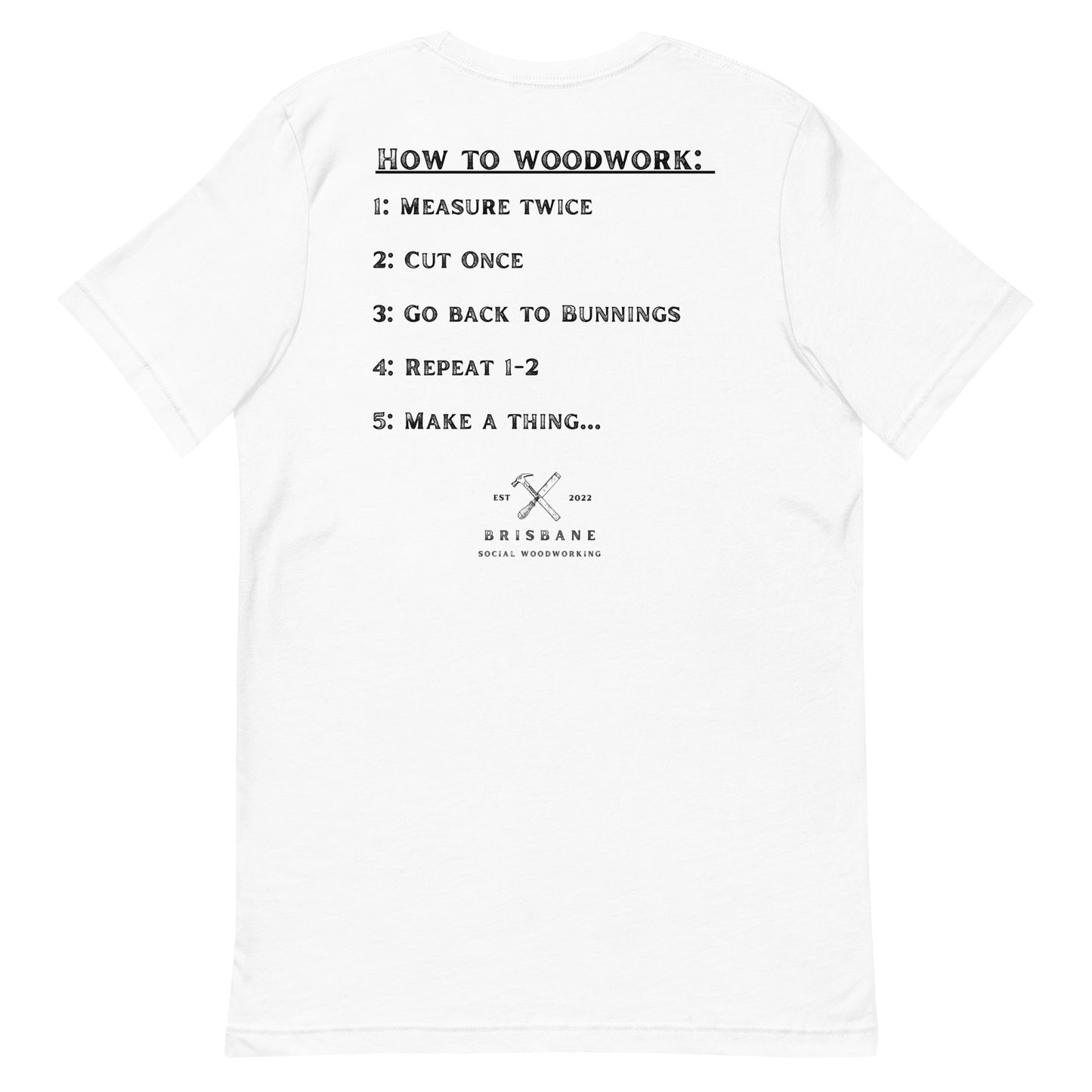 How To Woodwork - Unisex T-shirt