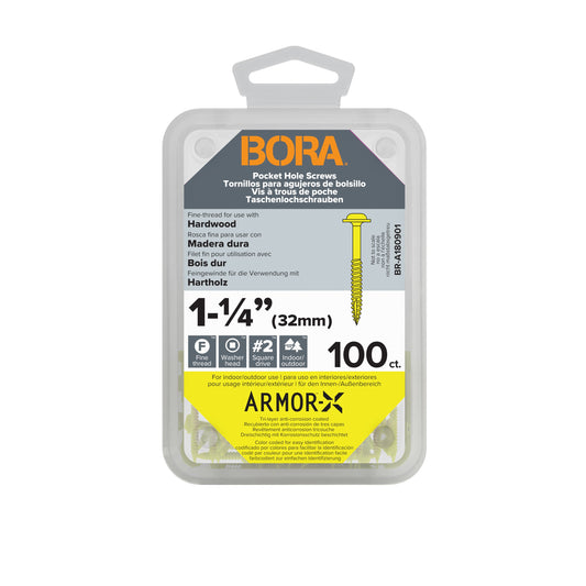 BORA Screws 32mm Fine | 100 Pack